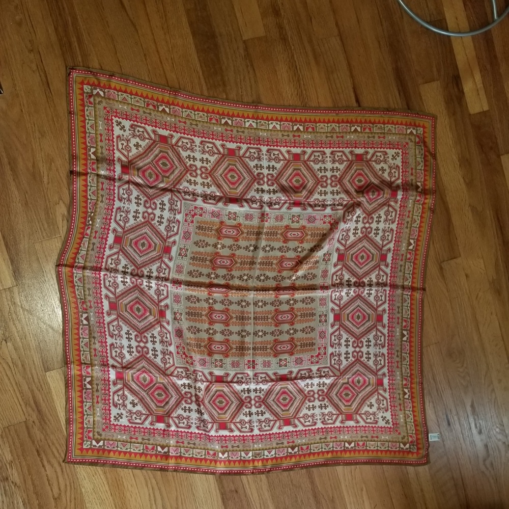 Oscar de la Renta Silk Scarf